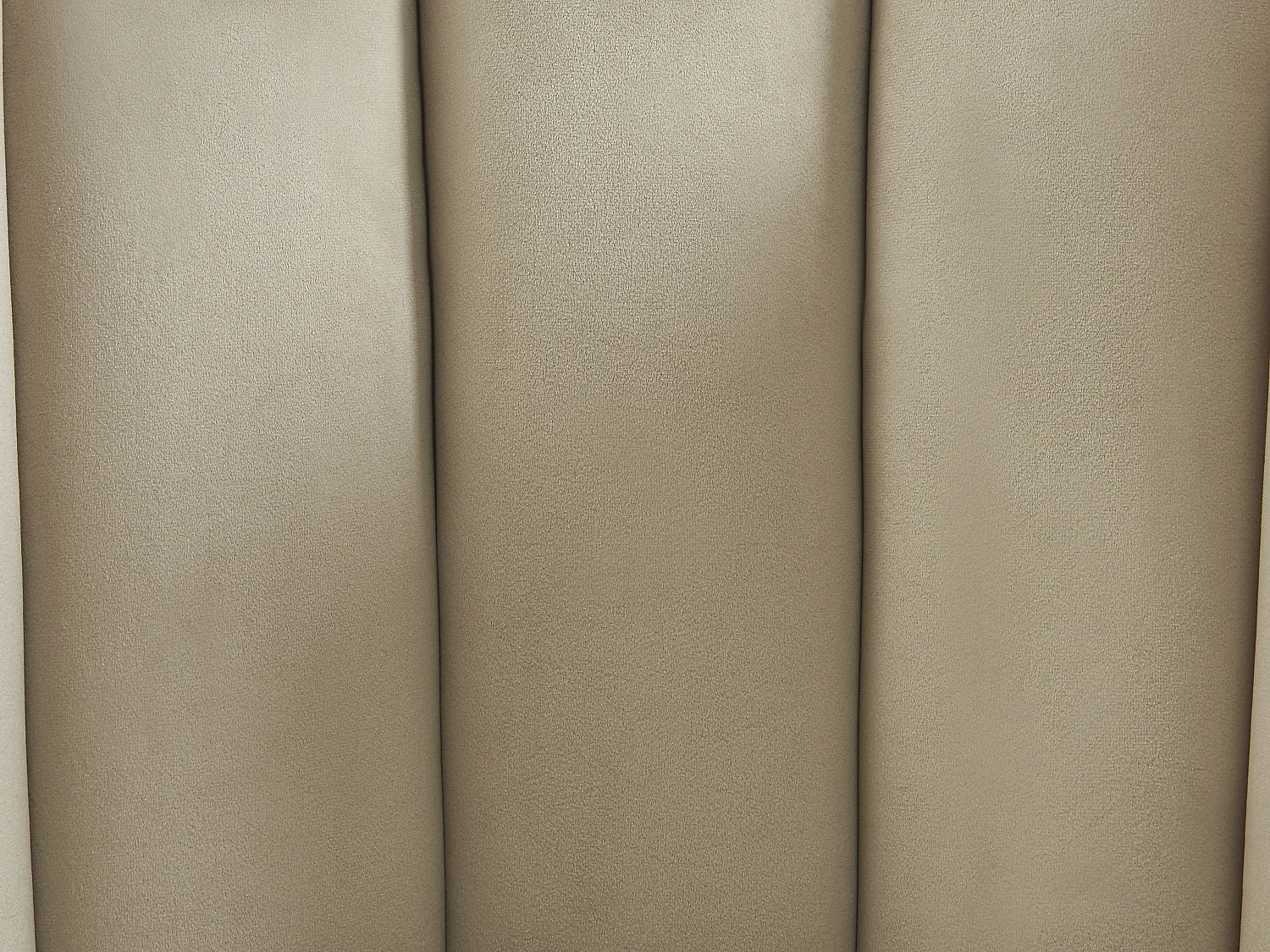 Lot de 6 chaises en velours et métal noir - Beige - PRANILA de Pascal MORABITO