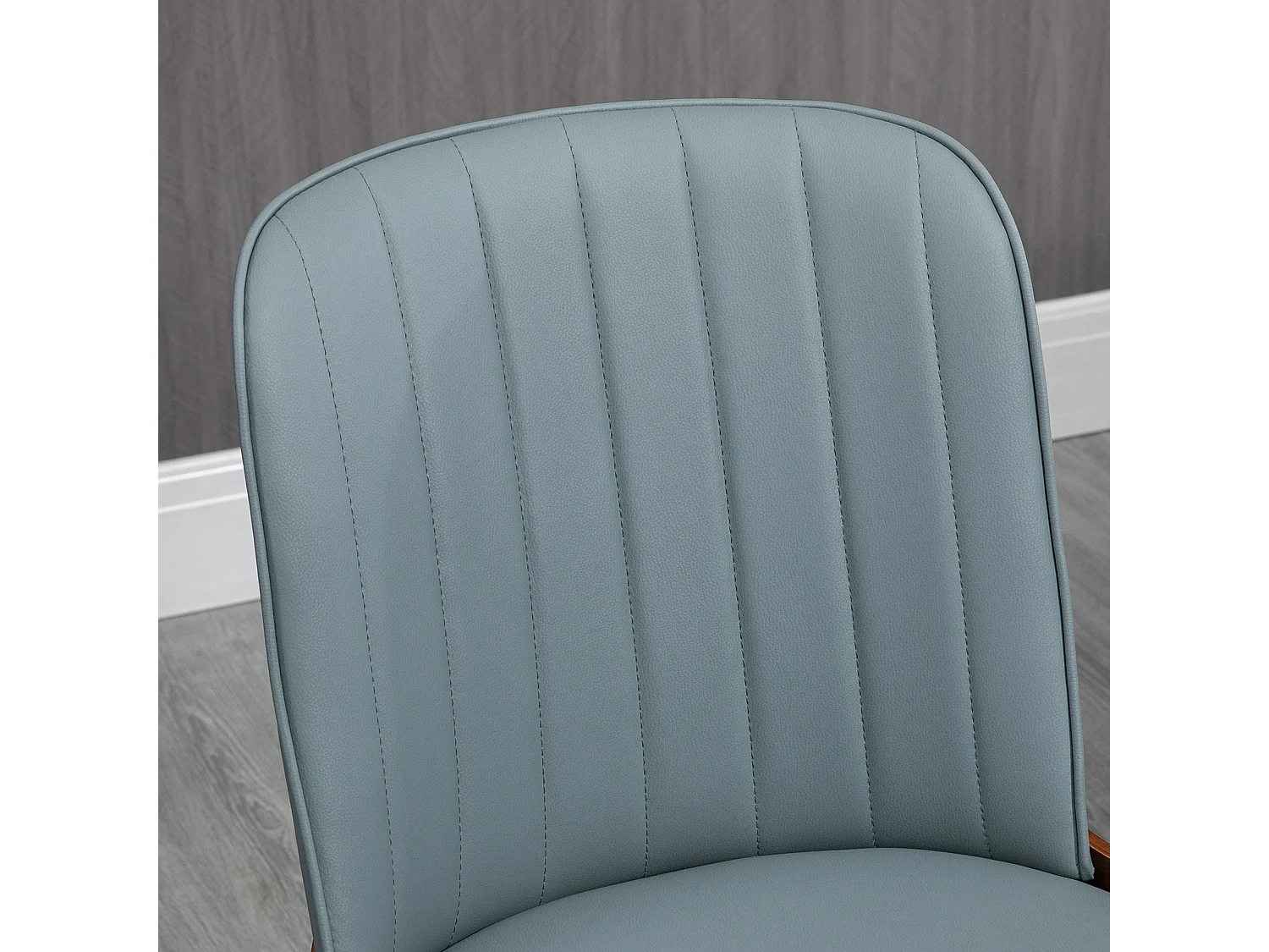 Sillas de comedor gris 47.5x57x85 cm HOMCOM