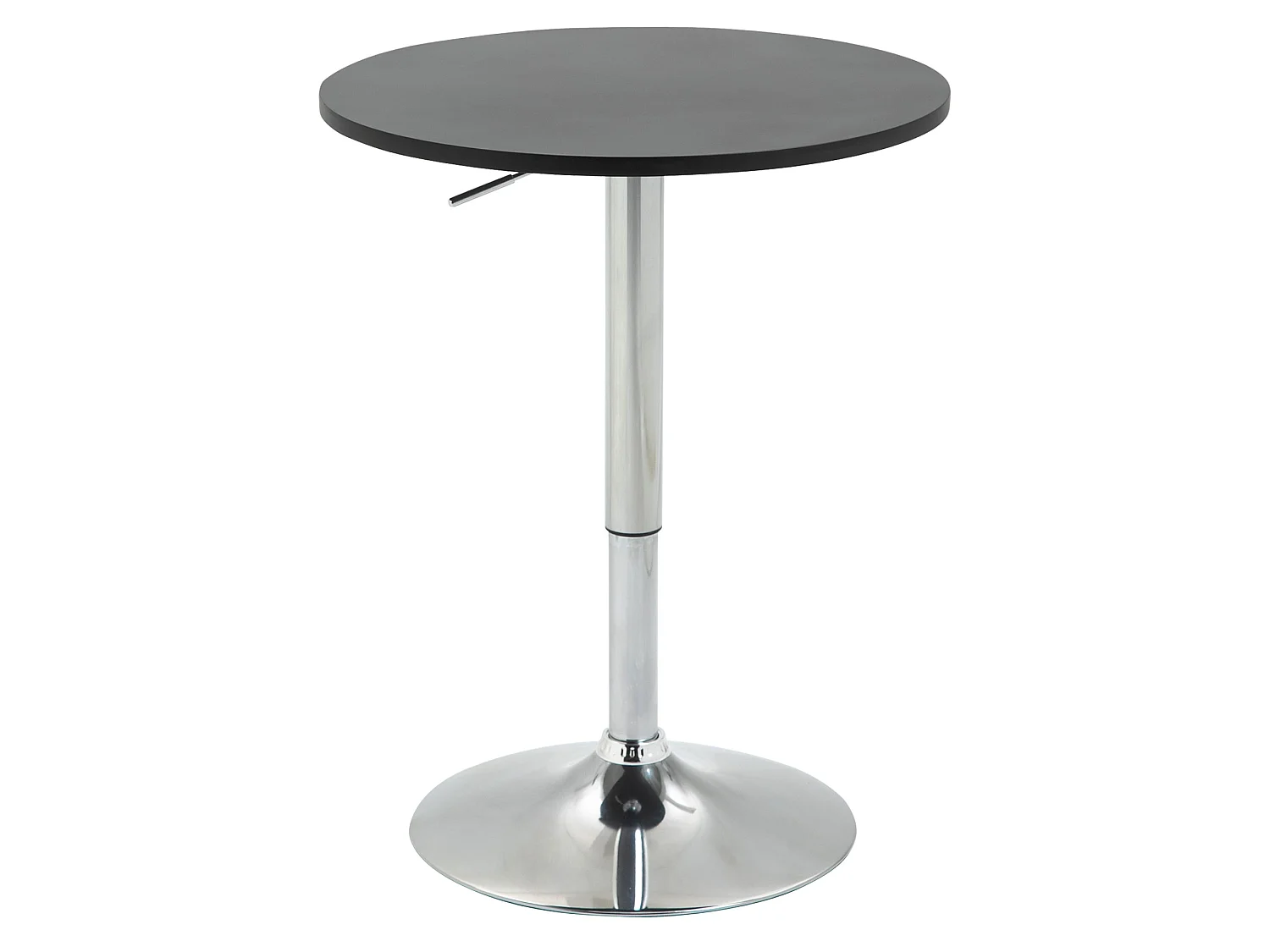 Mesa de bar negro ø60x93 cm HOMCOM