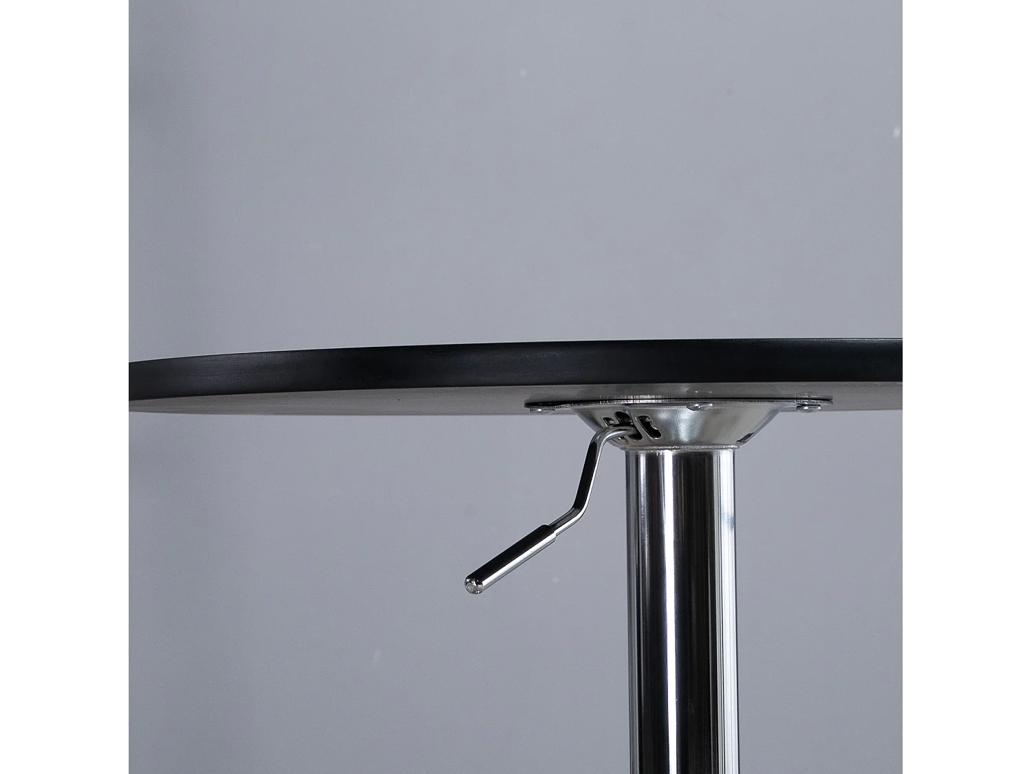 Mesa de bar negro ø60x93 cm HOMCOM