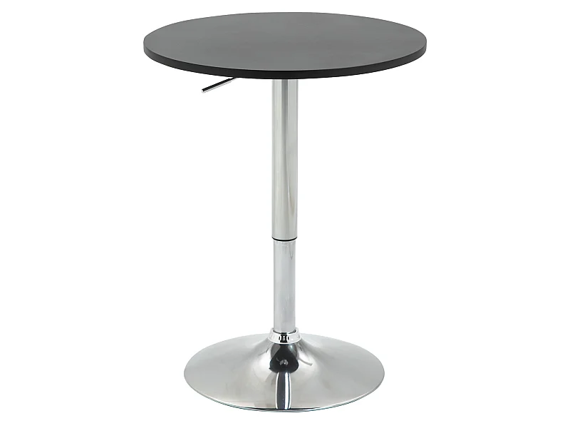 Mesa de bar negro ø60x93 cm HOMCOM