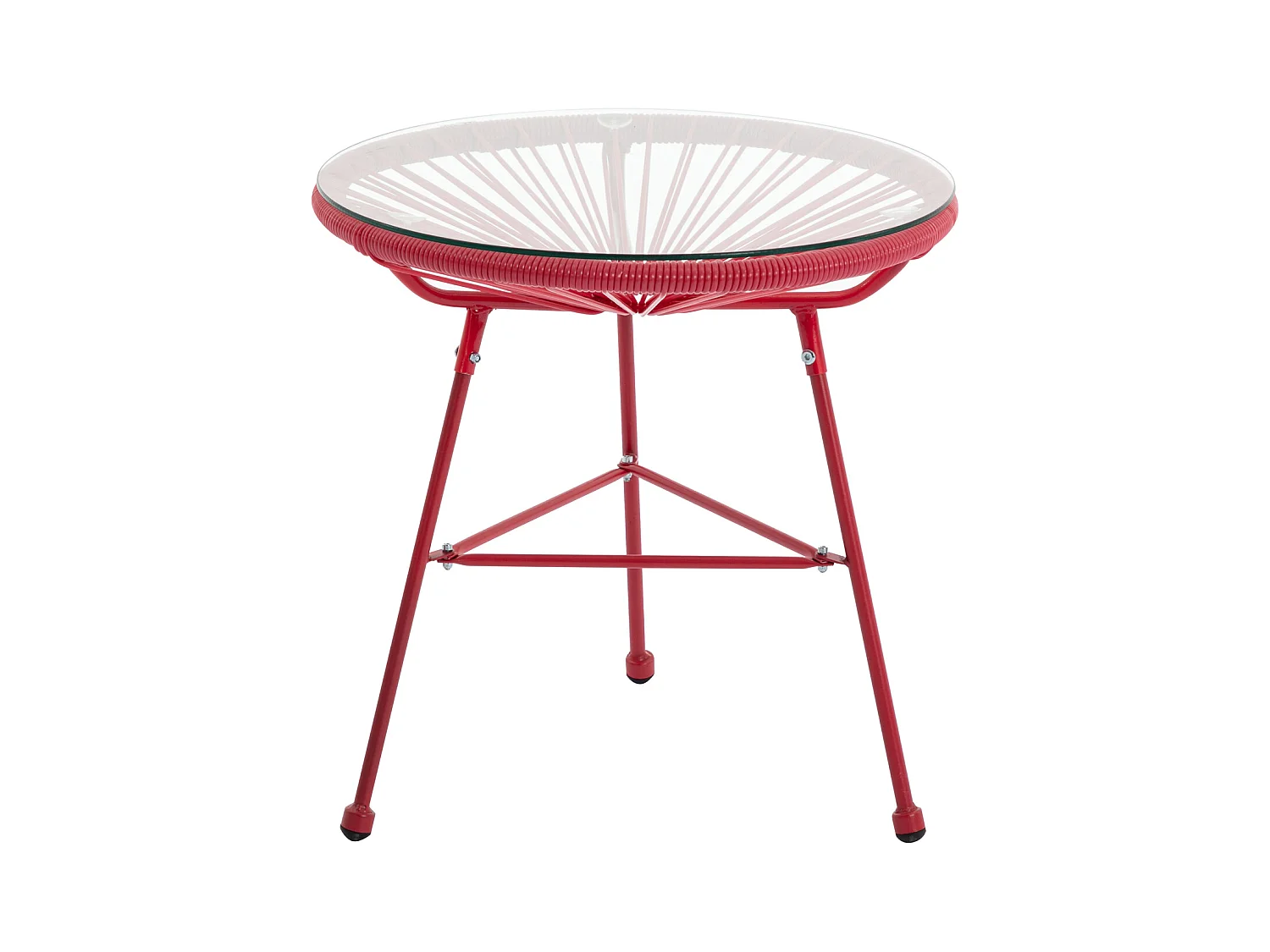 Gartentisch - Polyrattan - Terracotta - ALIOS III von MYLIA