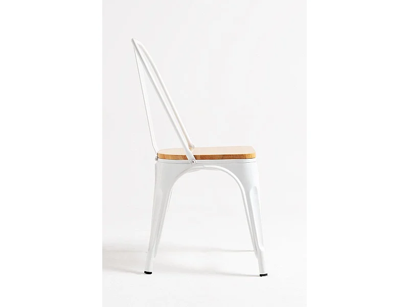 Packs Sillas Comedor - Pack 6 Sillas Torix Madera Natural - Blanco