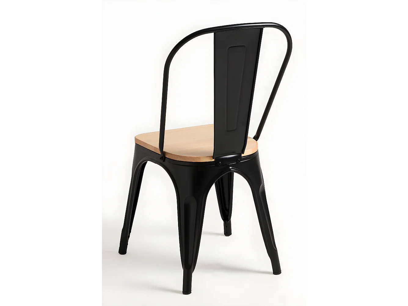 Packs Sillas Comedor - Pack 2 Sillas Torix Madera Natural - Negro mate