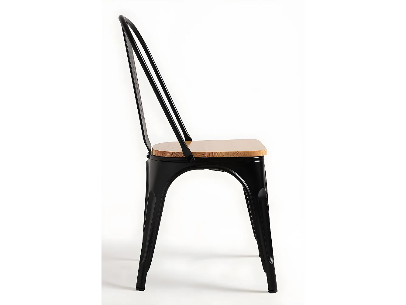 Packs Sillas Comedor - Pack 6 Sillas Torix Madera Natural - Negro mate