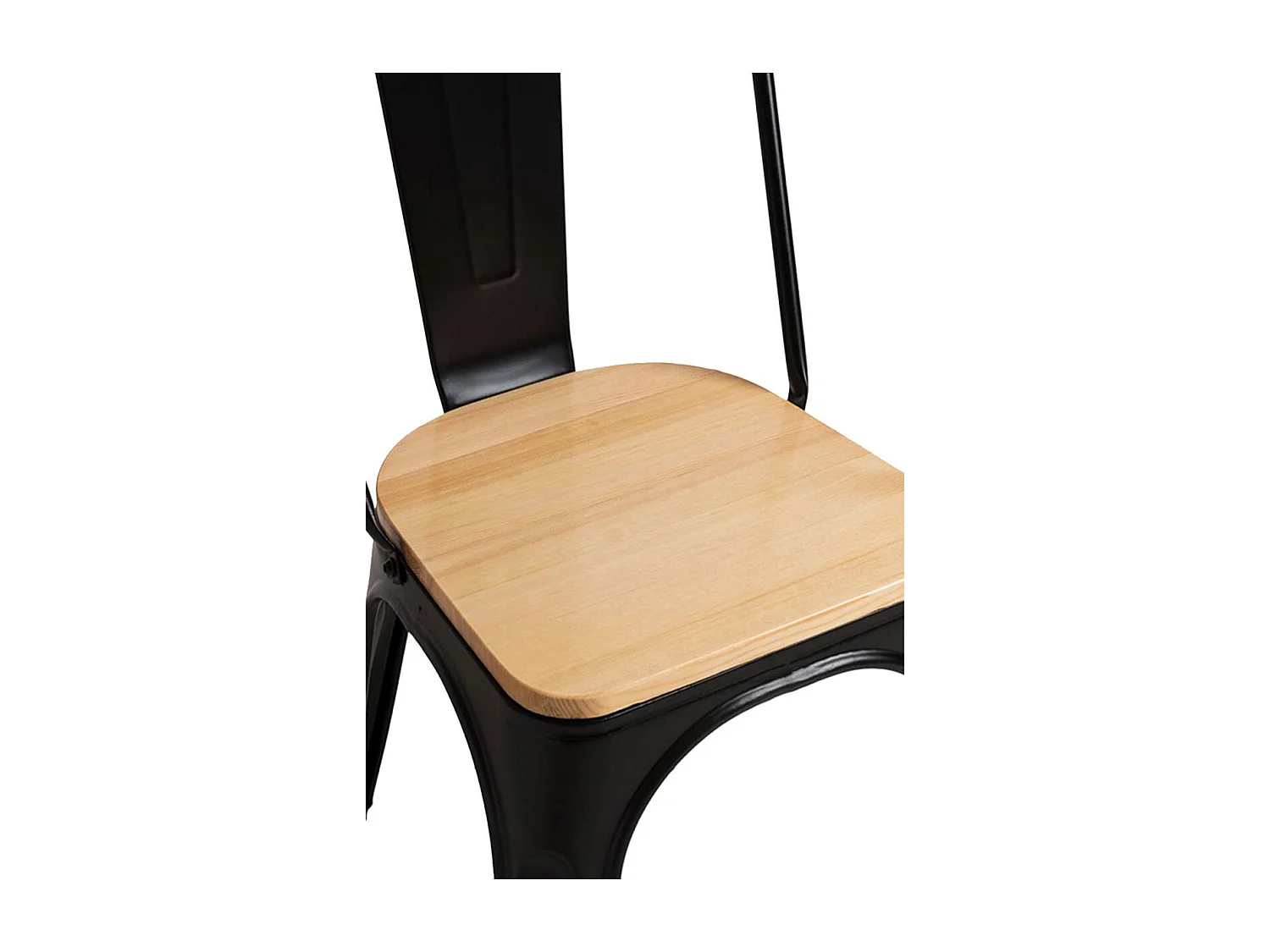 Sillas Comedor - Silla Torix Madera Natural - Negro