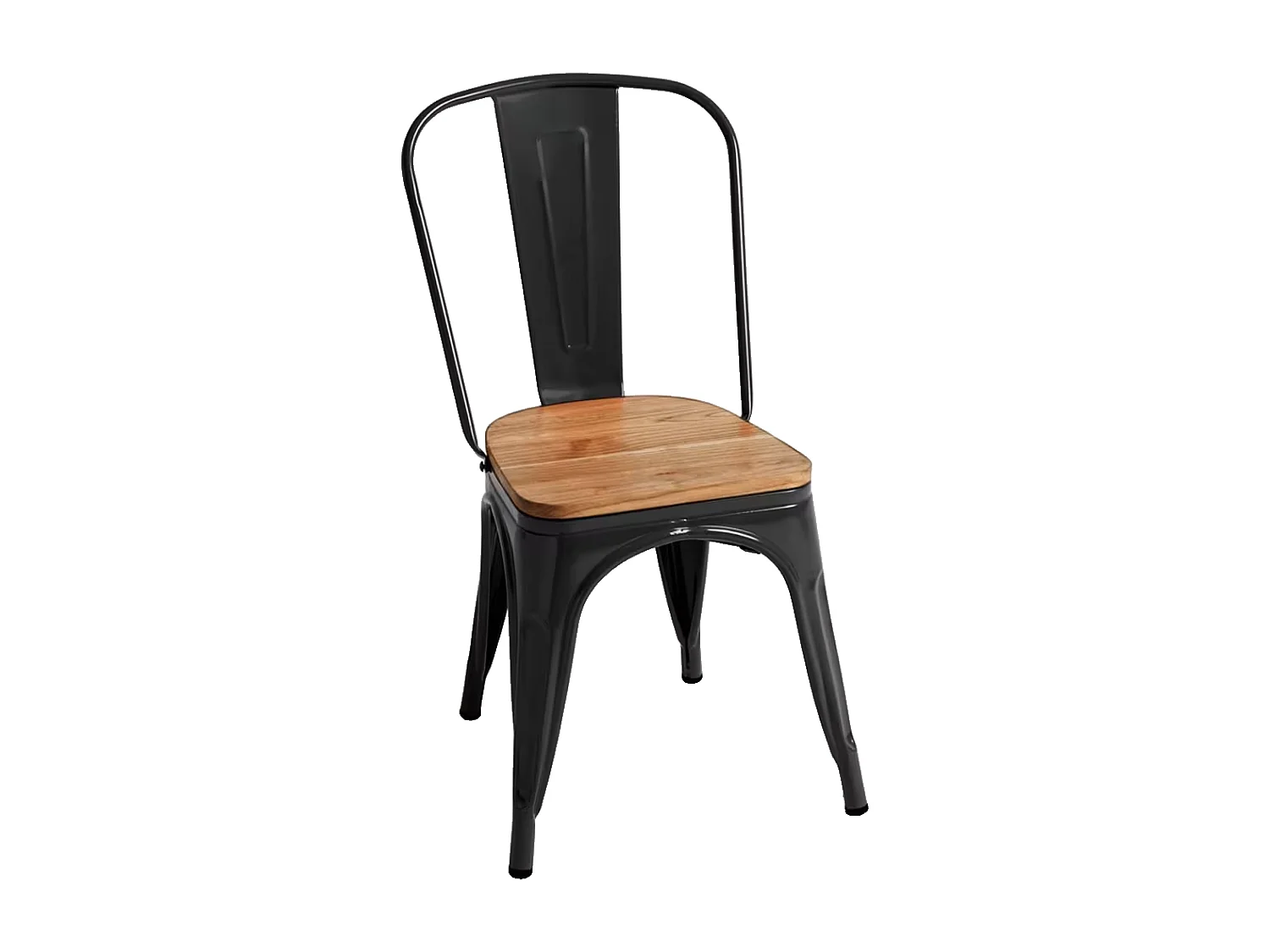 Sillas Comedor - Silla Torix Madera Natural - Negro