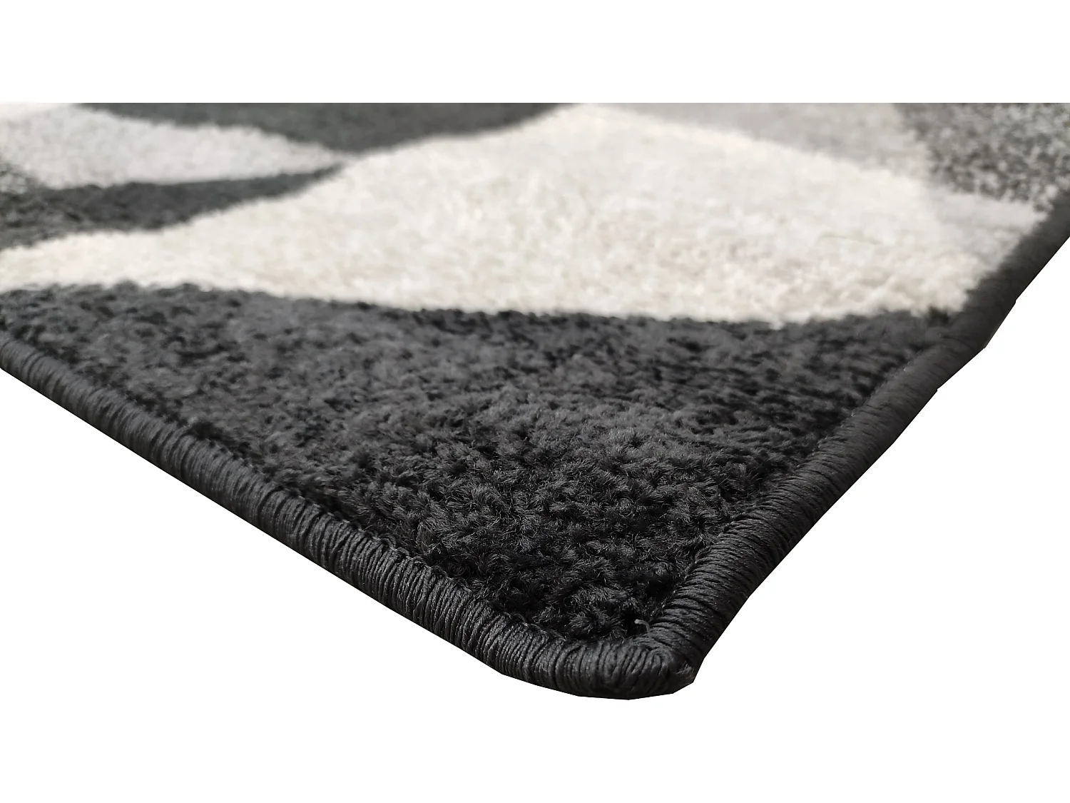 Alfombra Salon| Composición 100% Polipropileno| Grosor 11MM| Base Yute| Antideslizante| Geométrico| 100X150 CM