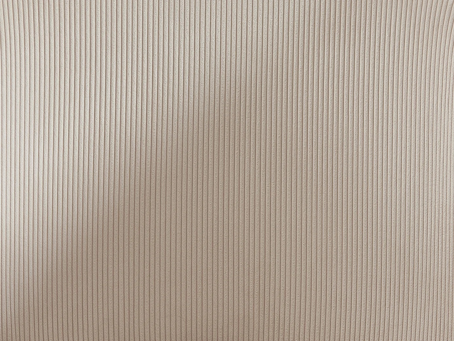 Stuhl mit Armlehnen 6er-Set - Cord & Schwarzes Metall - Cremefarben - ORDIDA  von Pascal MORABITO