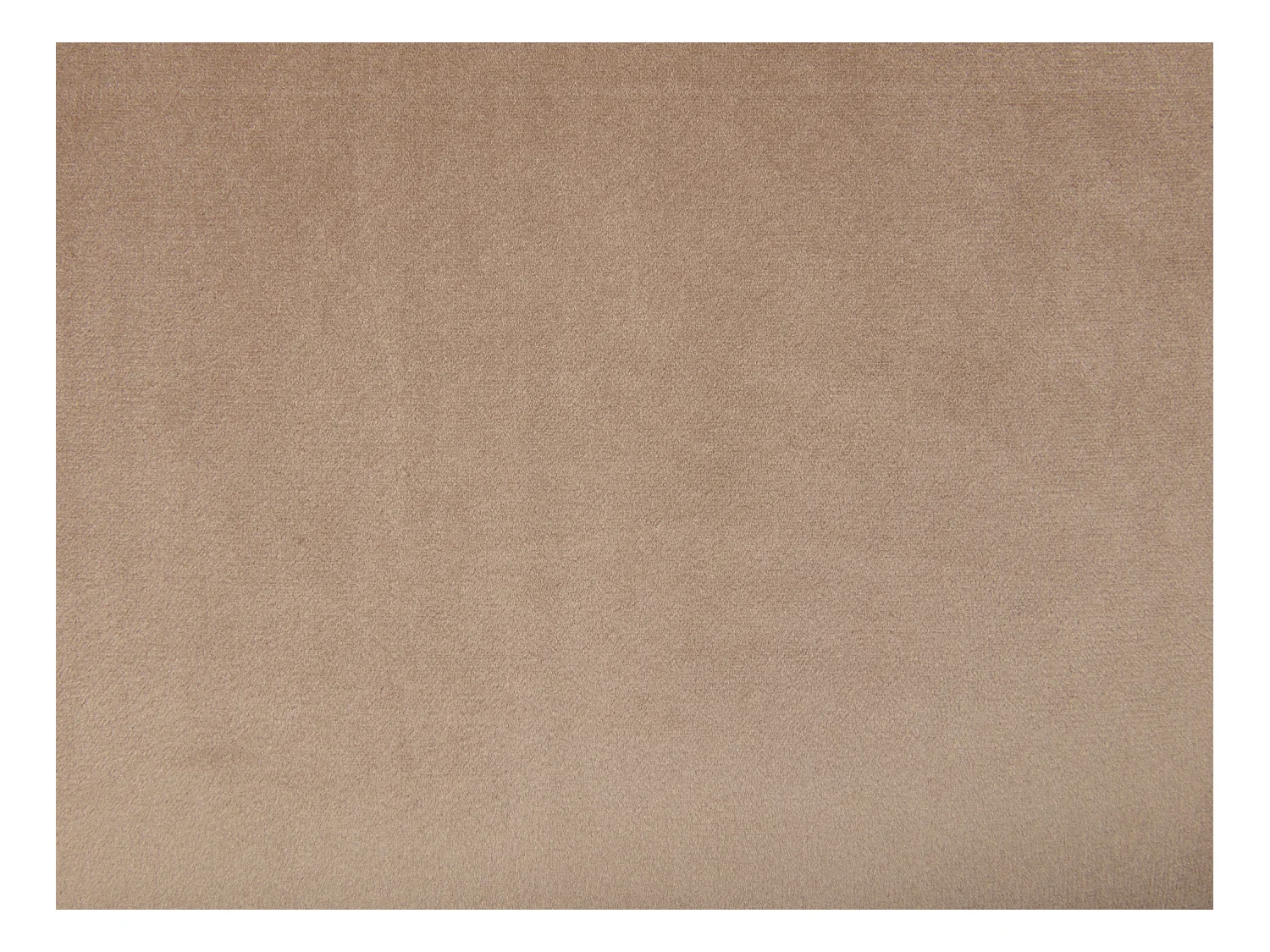 Barstol af fløjl og sort metal - Justerbar højde - Beige - ELEANA