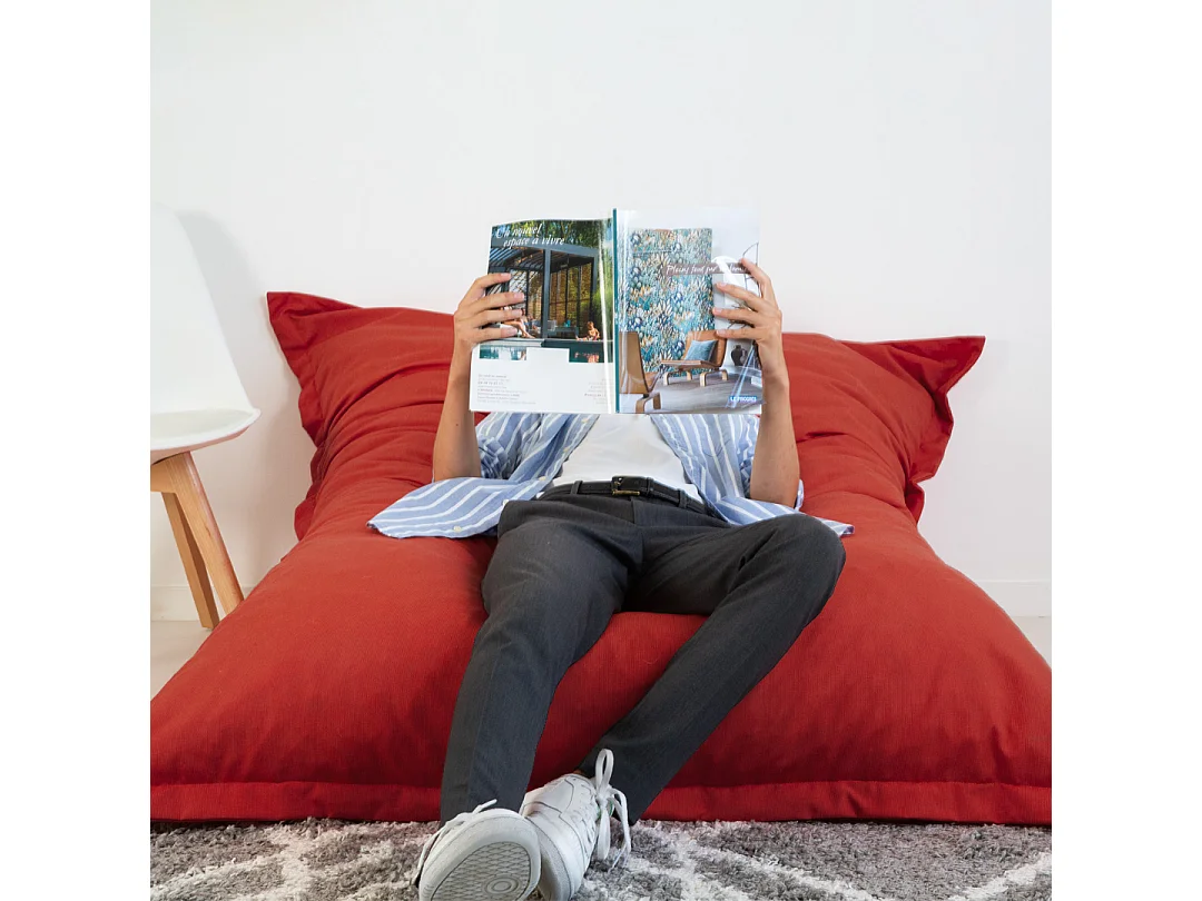 MATELAS POUR TOUS | Pouf Géant FLORIDA 140x180cm