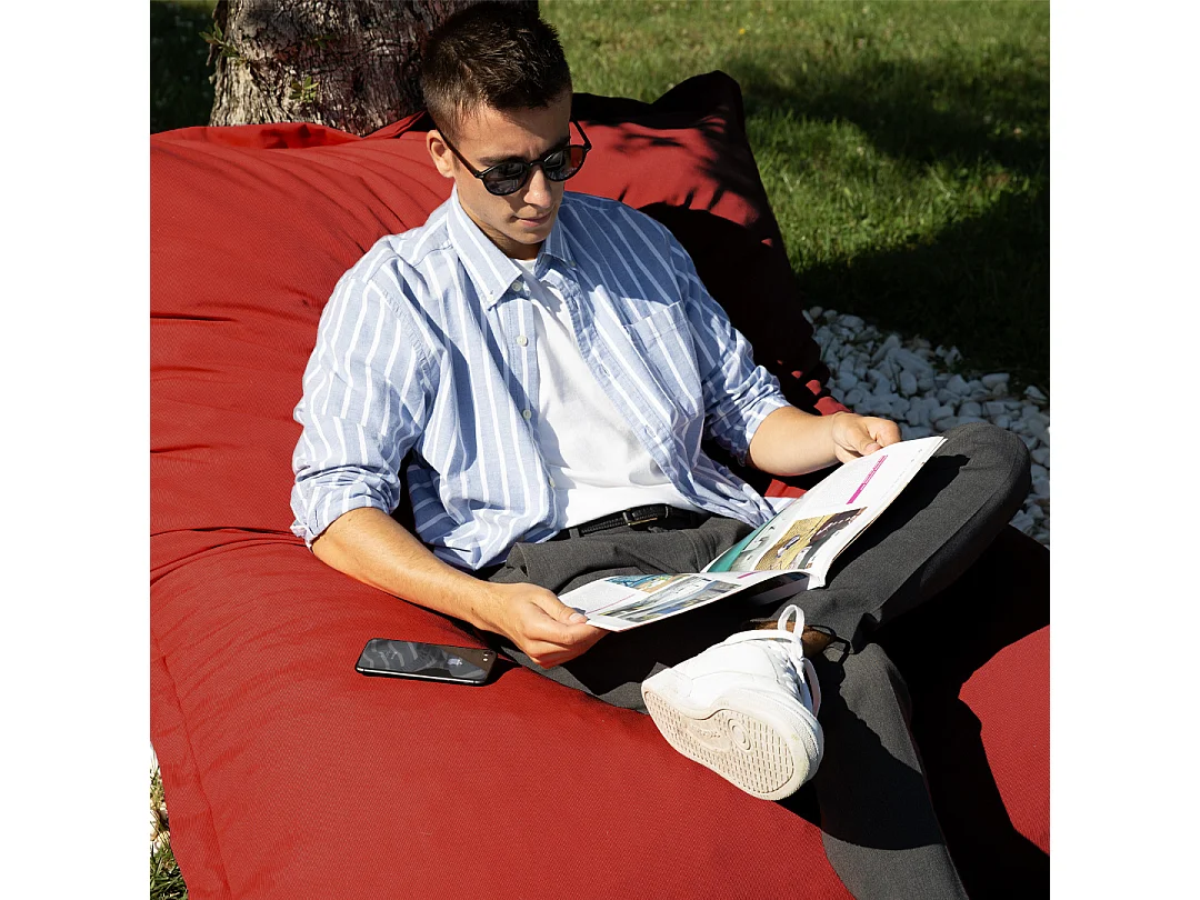 MATELAS POUR TOUS | Pouf Géant FLORIDA 140x180cm