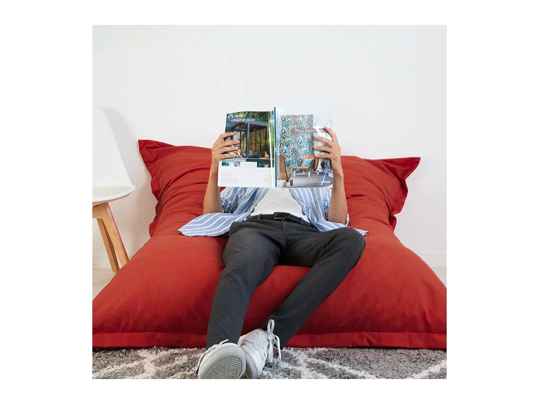 MATELAS POUR TOUS | Pouf Géant FLORIDA 140x180cm