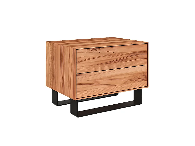 STEEL - Nachttisch  aus Kernbuche, naturgeölt