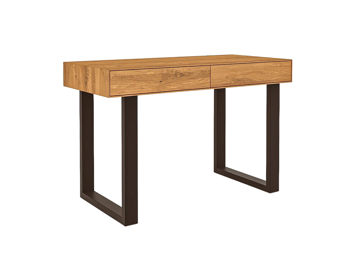 STEEL - Schminktisch  aus Wildeiche, naturgeölt