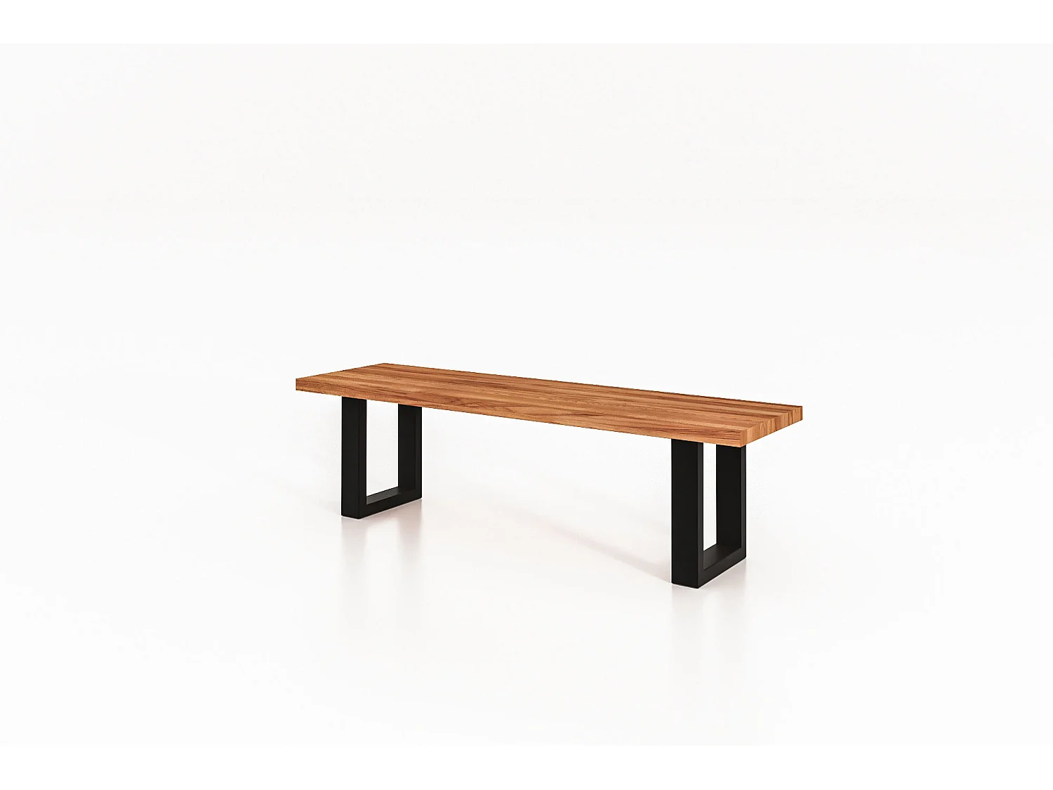 STEEL - Banc de table en cœur de hêtre, huilé naturel