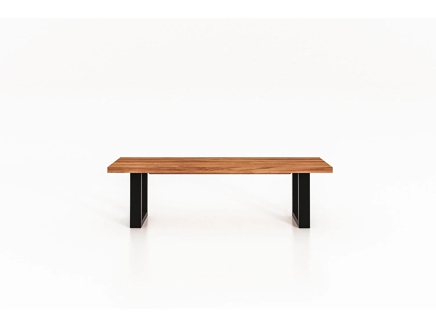 STEEL - Banc de table en cœur de hêtre, huilé naturel