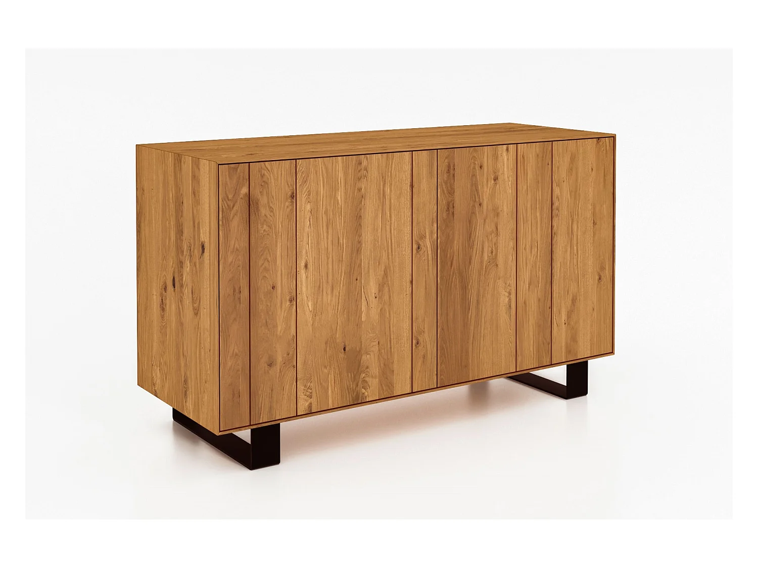 STEEL - Kommode aus Wildeiche, naturgeölt