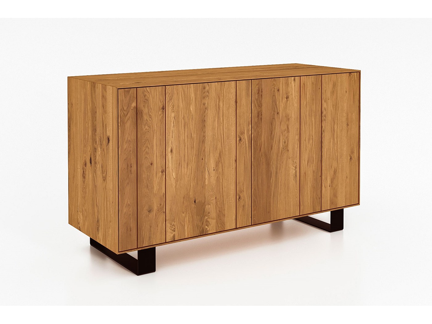 STEEL - Commode en chêne sauvage, finition à l'huile naturelle