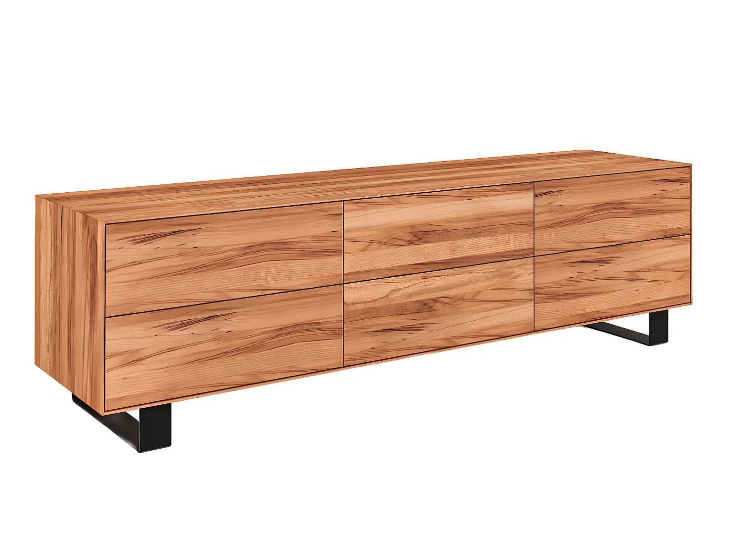 STEEL - Kommode aus Kernbuche, naturgeölt