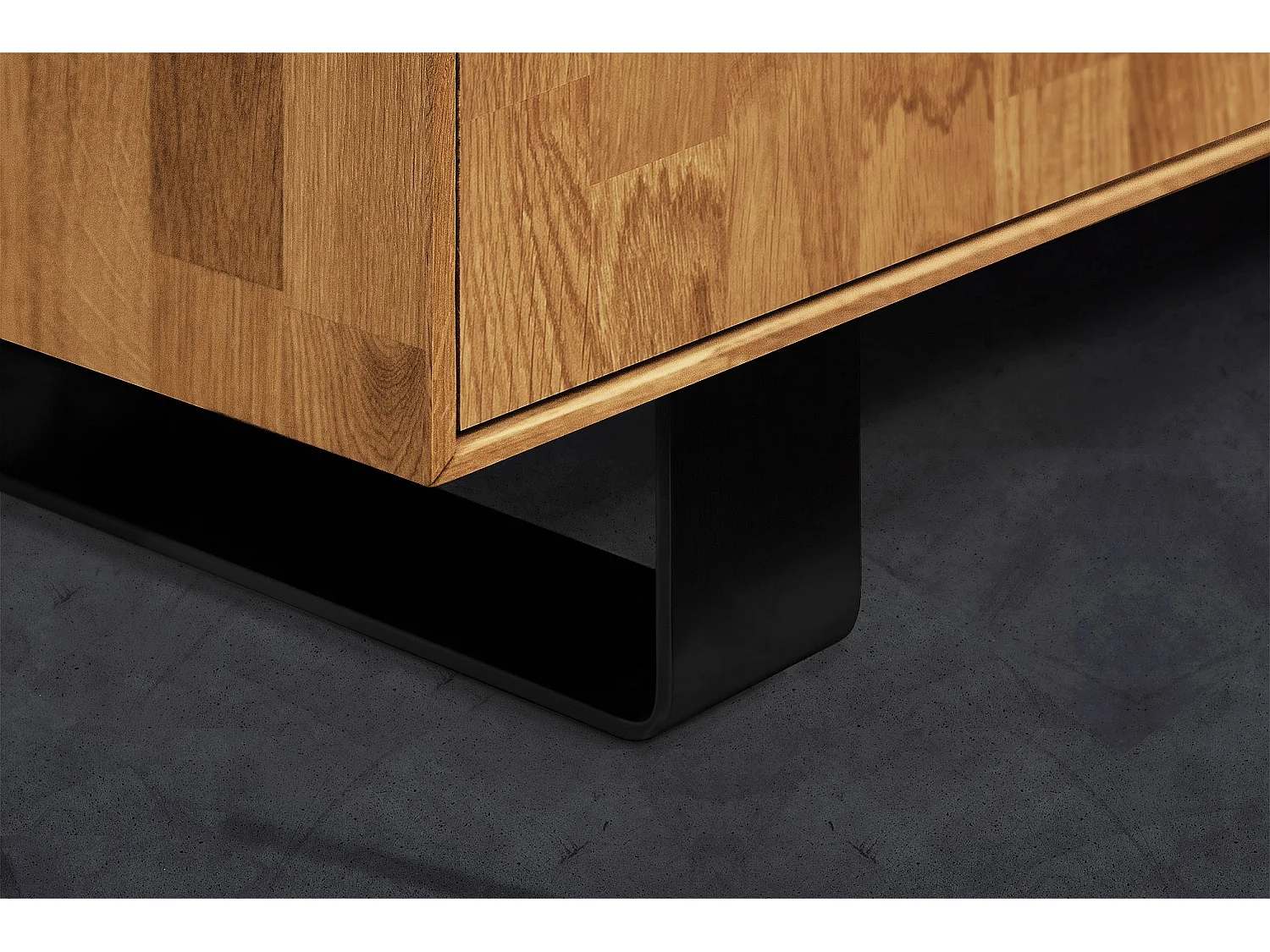 STEEL - Kommode aus Wildeiche, naturgeölt