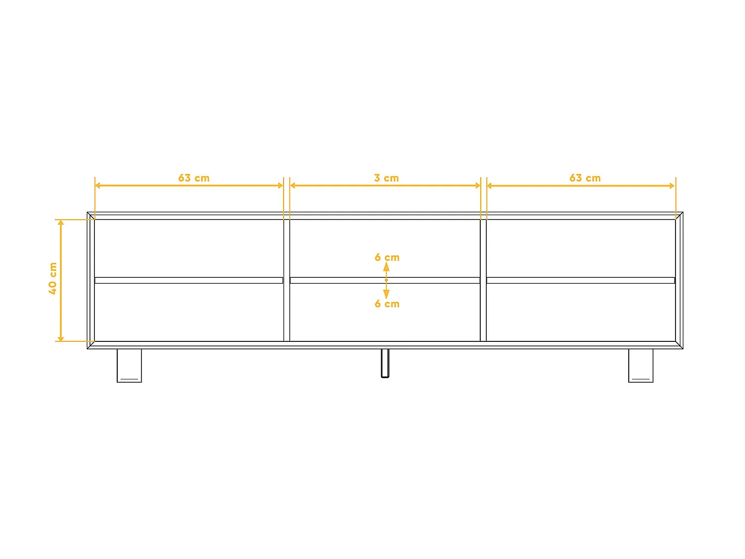 STEEL - Kommode aus Wildeiche, naturgeölt