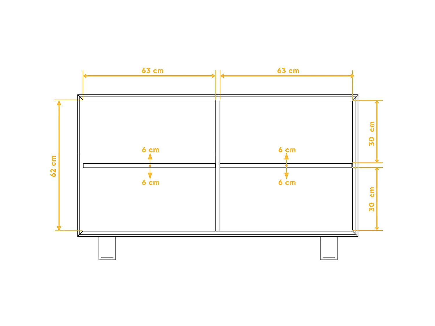 STEEL - Kommode aus Kernbuche, naturgeölt