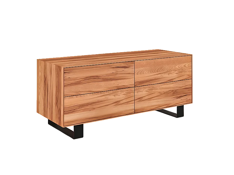 STEEL - Kommode aus Kernbuche, naturgeölt