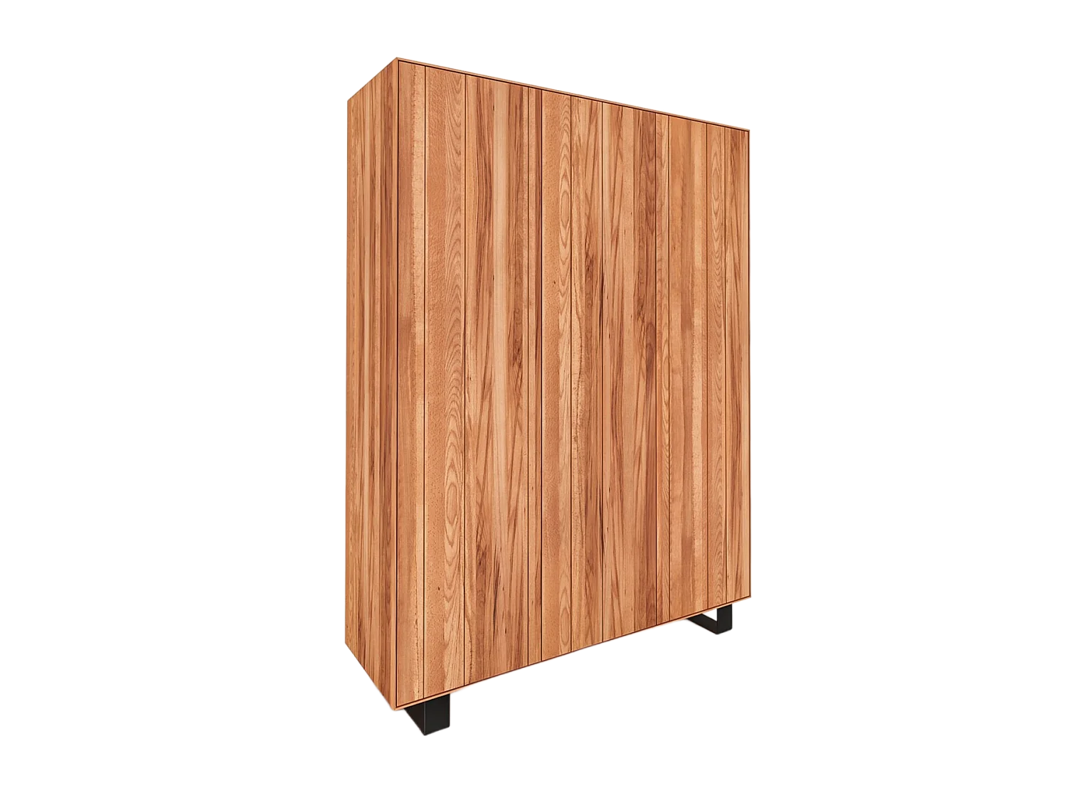 STEEL - Kleiderschrank  aus Kernbuche, naturgeölt