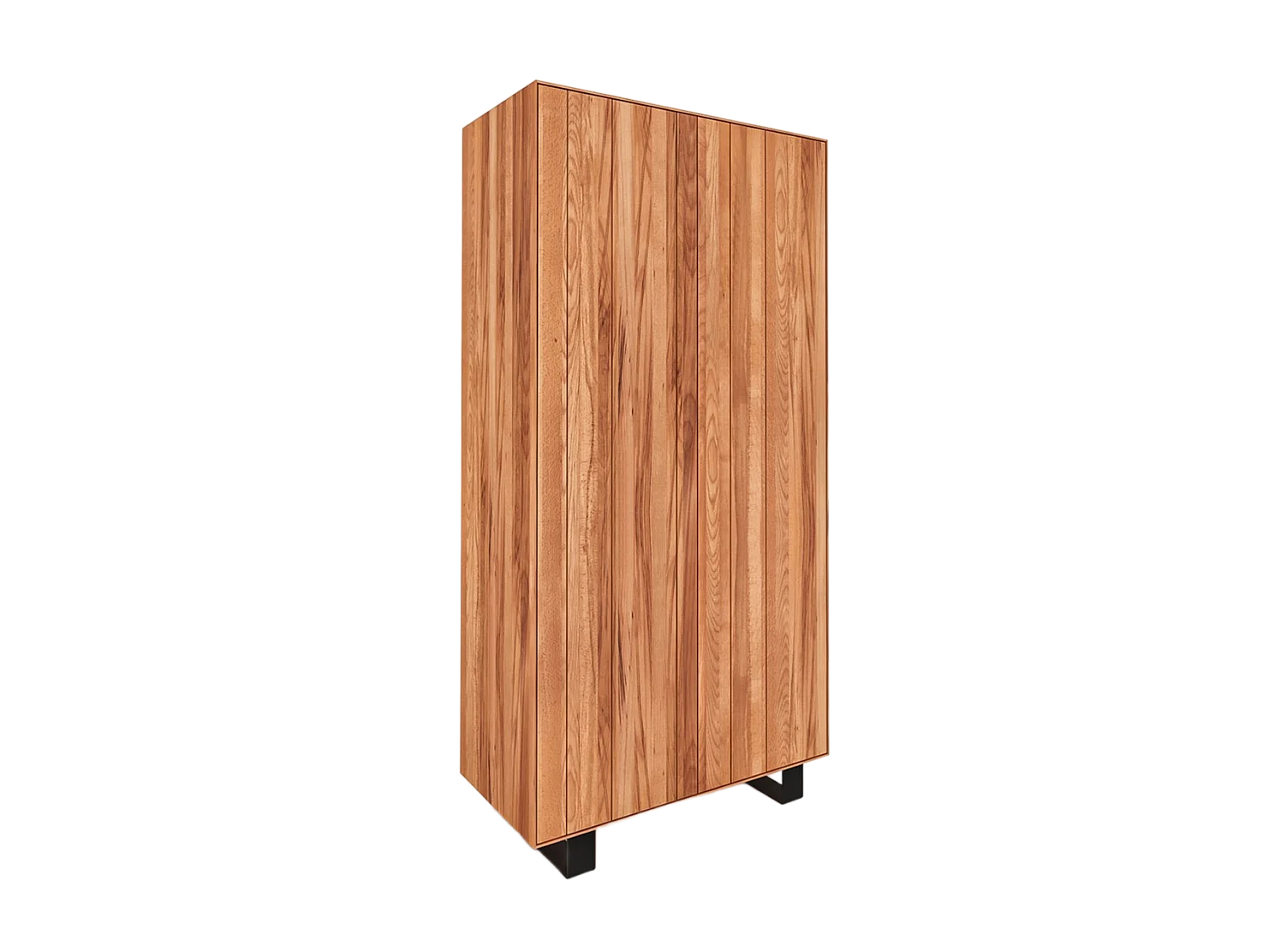 STEEL - Kleiderschrank  aus Kernbuche, naturgeölt