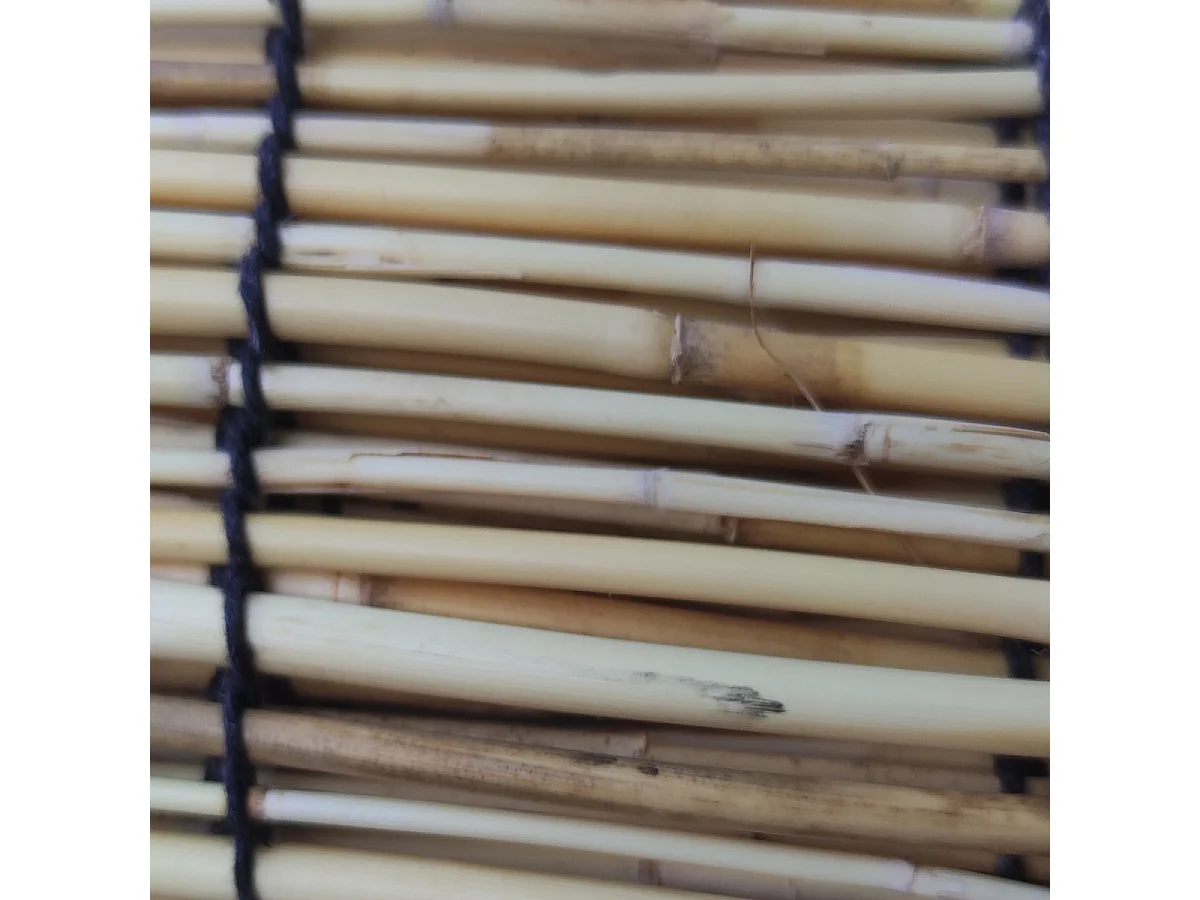 Estor Enrollable 100% Bambú Natural Beige Medida 90X200 CM