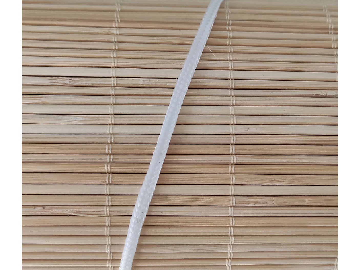 Estor Enrollable Premium 100% Bambú Natural Reforzado Beige Medida 90X200 CM