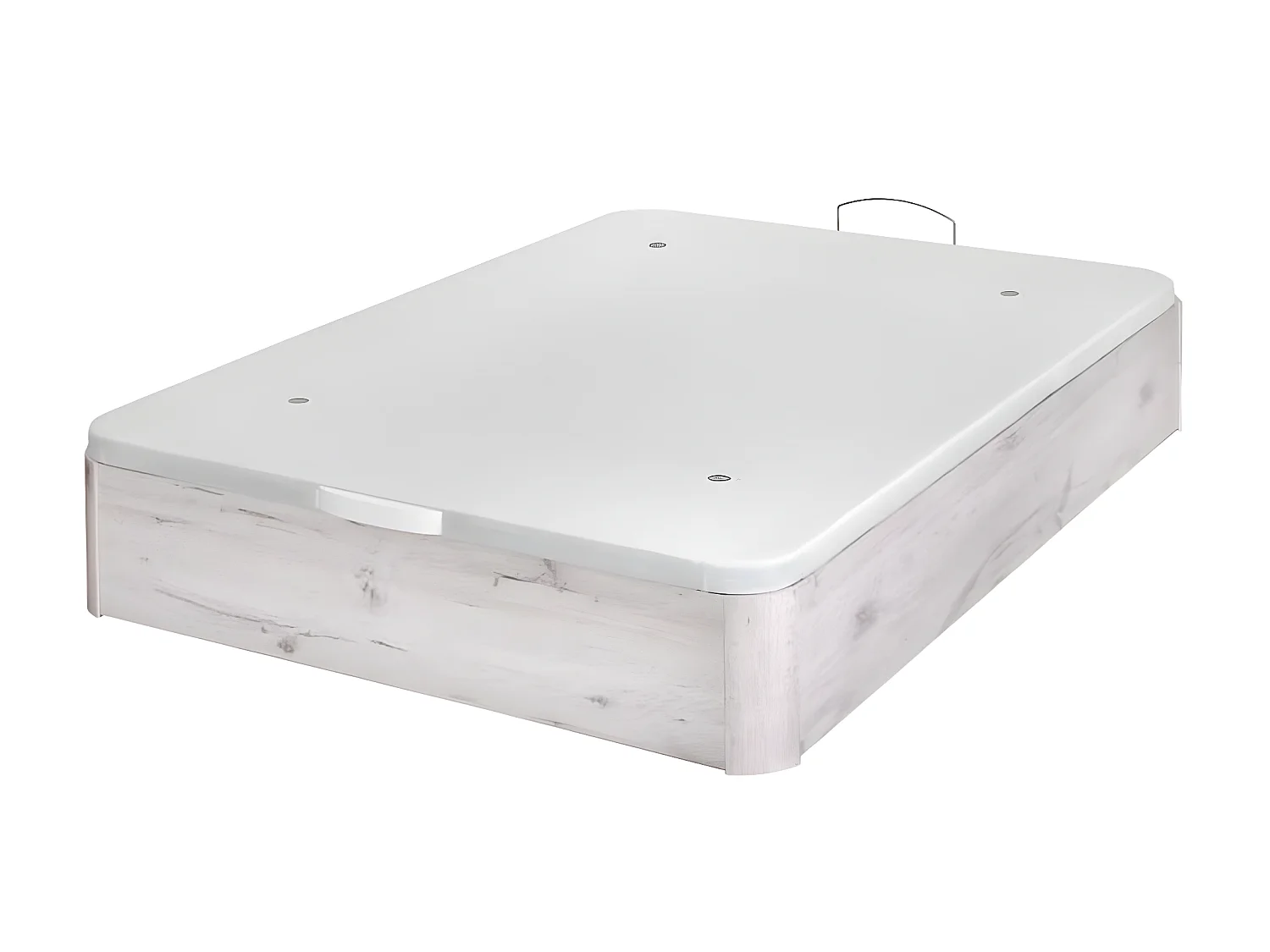 Canapé abatible de MADERA Gran Capacidad Ártico 135x200cm