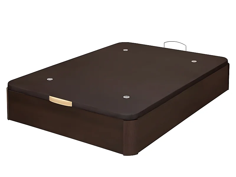 Canapé abatible de MADERA Gran Capacidad Wengué 105x200cm