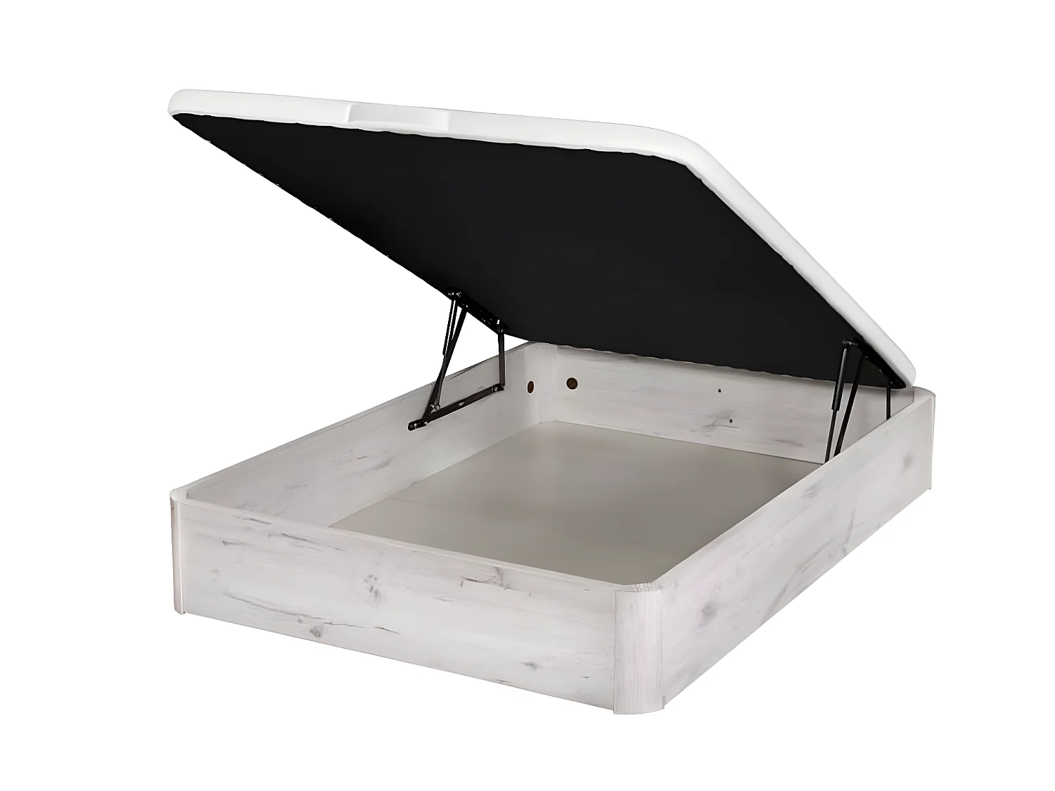 Canapé abatible de MADERA Gran Capacidad Ártico 150x190cm