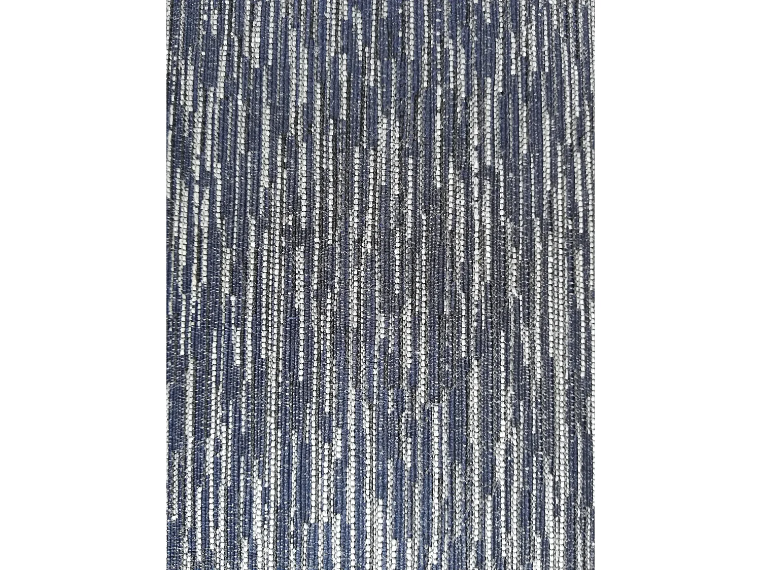 Tapis Couloir| Composition Textile Résinée| Base Antidérapante| Pluie Bleue| 65X150CM
