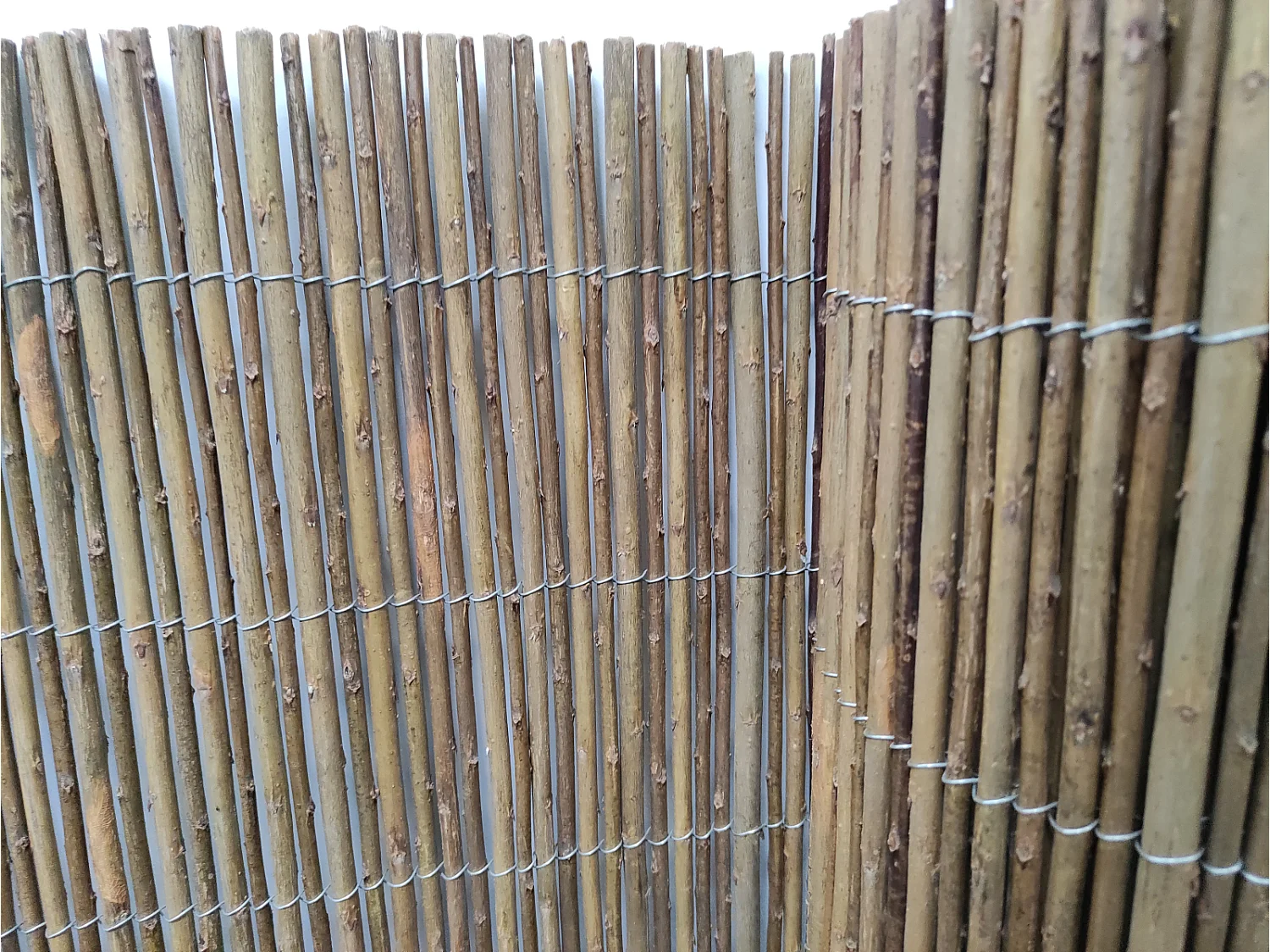 Canisse Osier| 1,5X3M| Composition 100% Canne Naturel Osier| Cousu Du Fil De Fer| 80% Dissimulation| Brise Vuel Naturelle