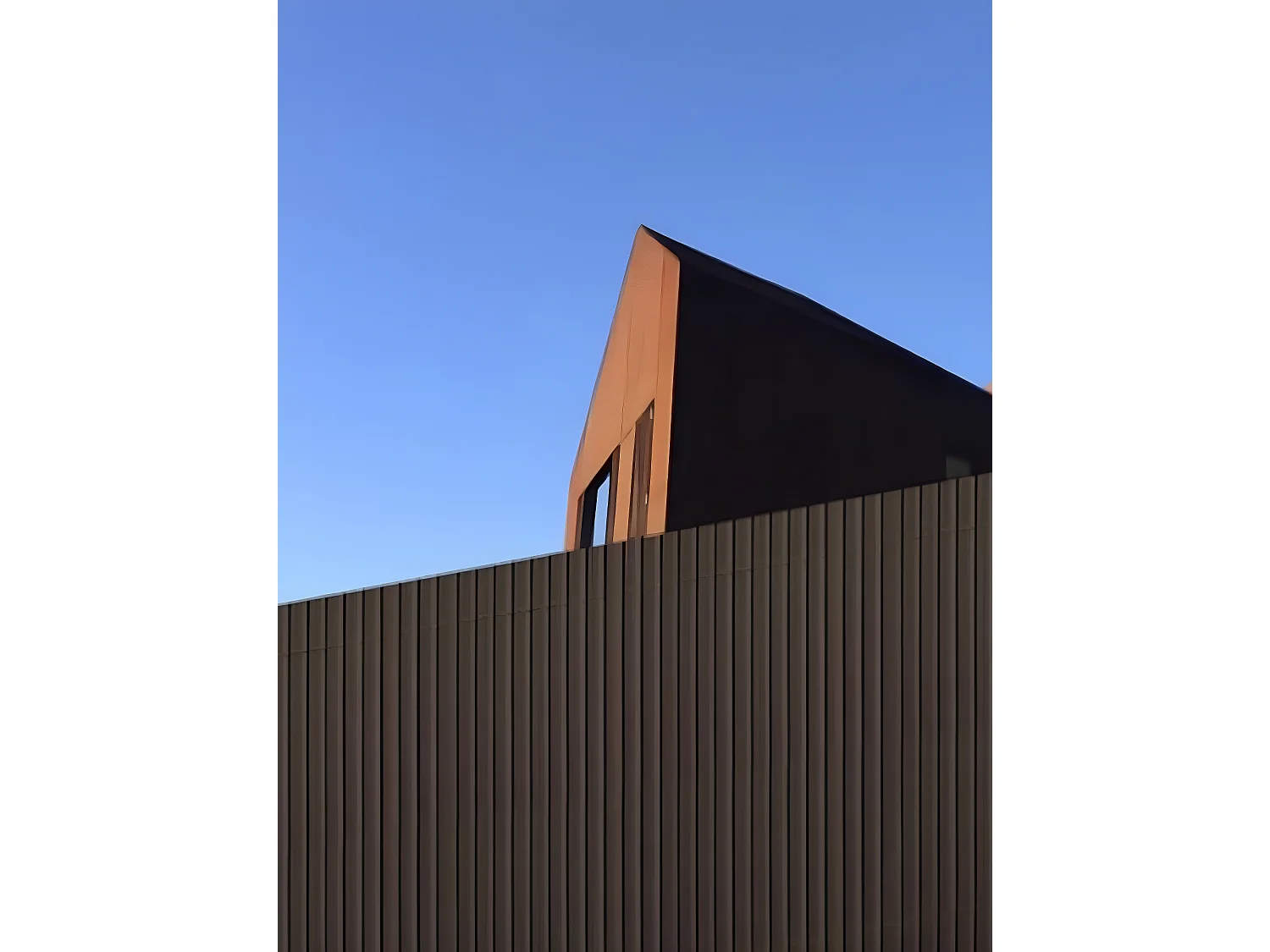 Canisse Brise Vue PVC| 1X3 M| Marron| Lattes 11MM| Composition 100% PVC| Liens Fixation Inclus