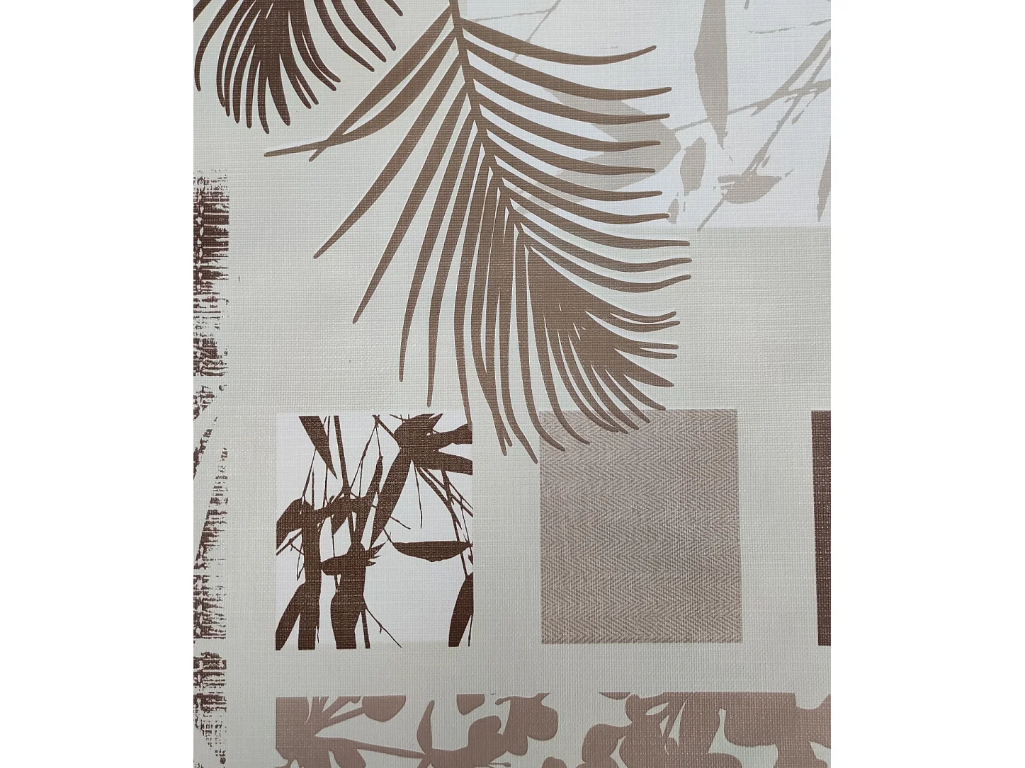 Tovaglia| Composizione PVC| Base Poliestere| Antimacchia| Palme| Dimensioni 140X140 CM