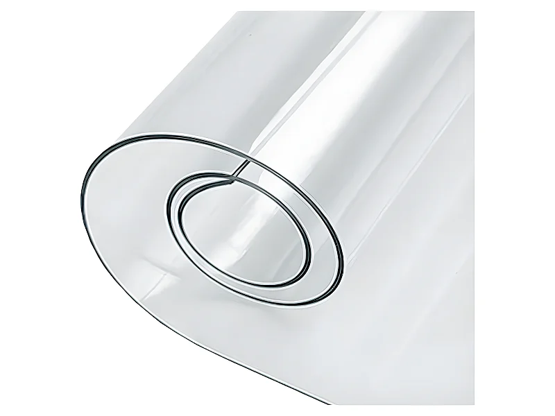 Mantel Mesa Transparente| Composición 100% PVC| Hule| Paño De Mesa| Protector De Mueble| Grosor 60 Micrones| Medida 140X220CM