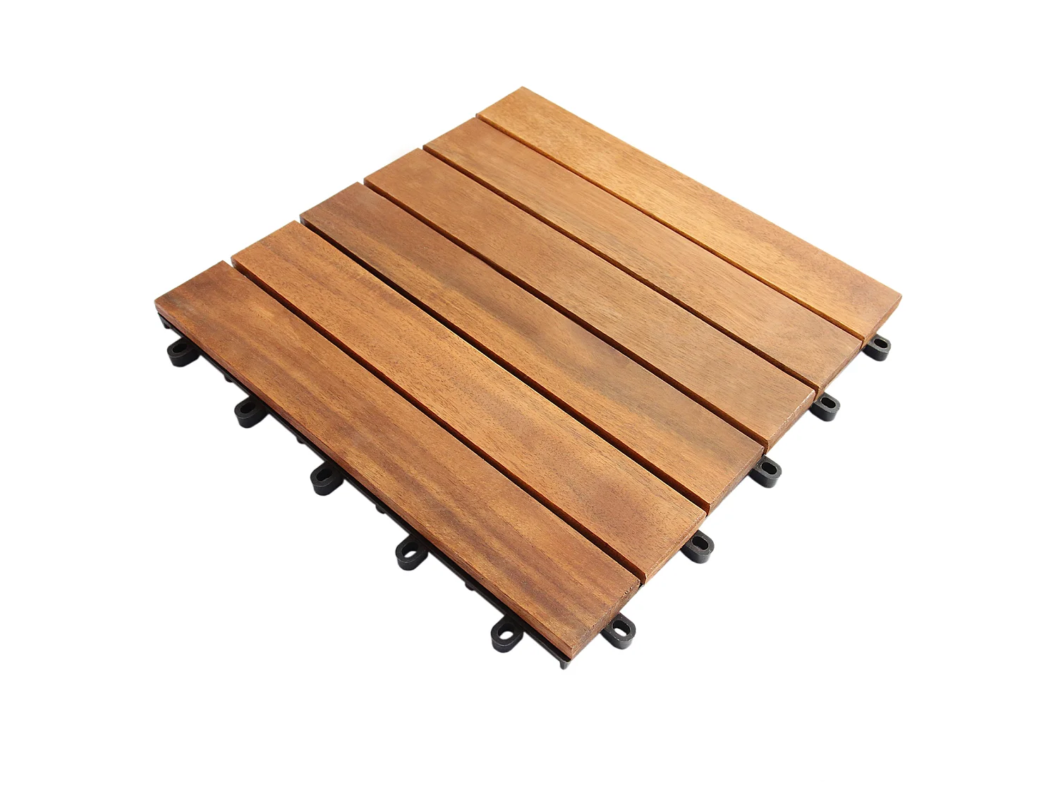 Holzfliesen Klickfliesen aus Akazienholz