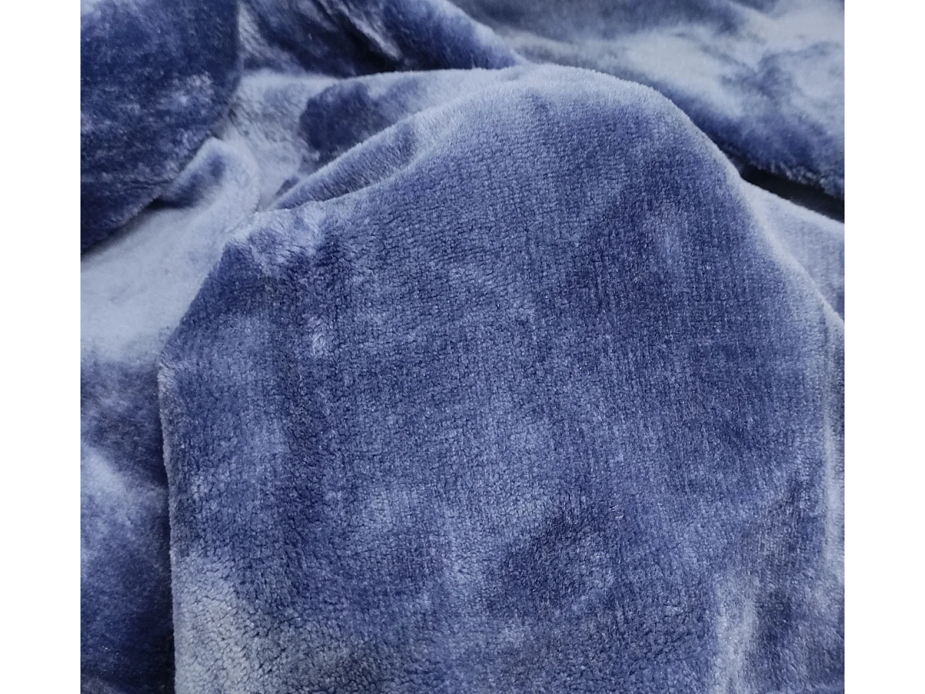 Manta de Franela para Sofá y Cama Manta Polar Suave Azul Medida 210X230 CM