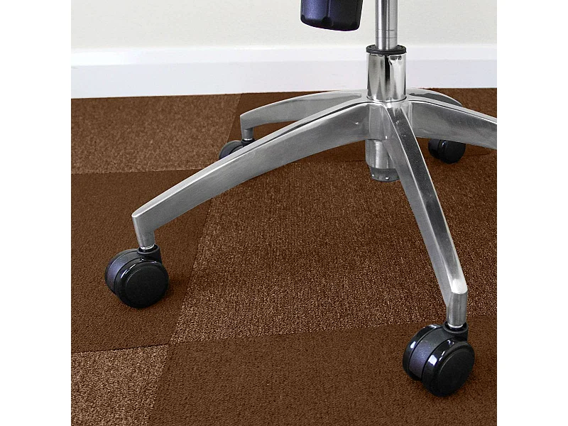 40 x Dalles de Moquette Brun Sable 10m²