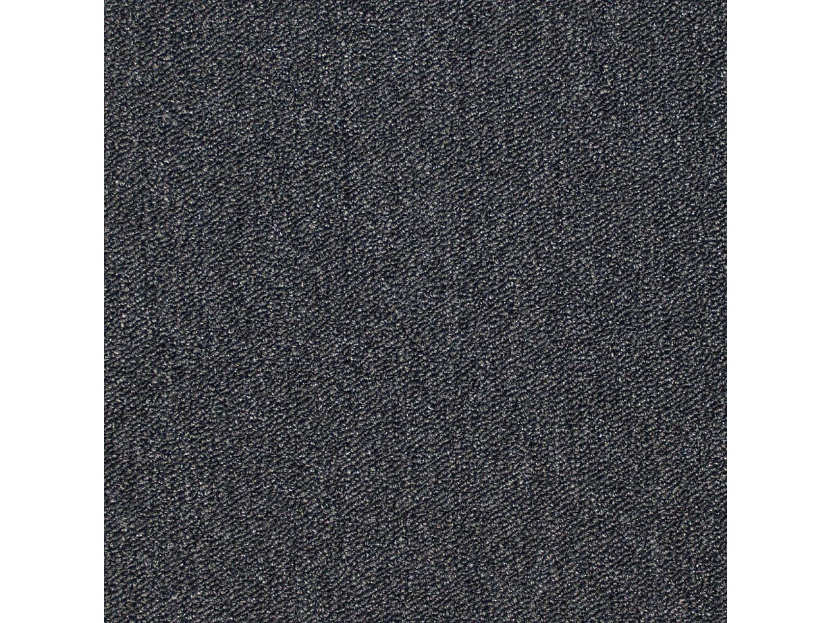 Dalle de Moquette Couleur Charbon Noir, 20 Dalles de 50cm x 50cm (5m²)