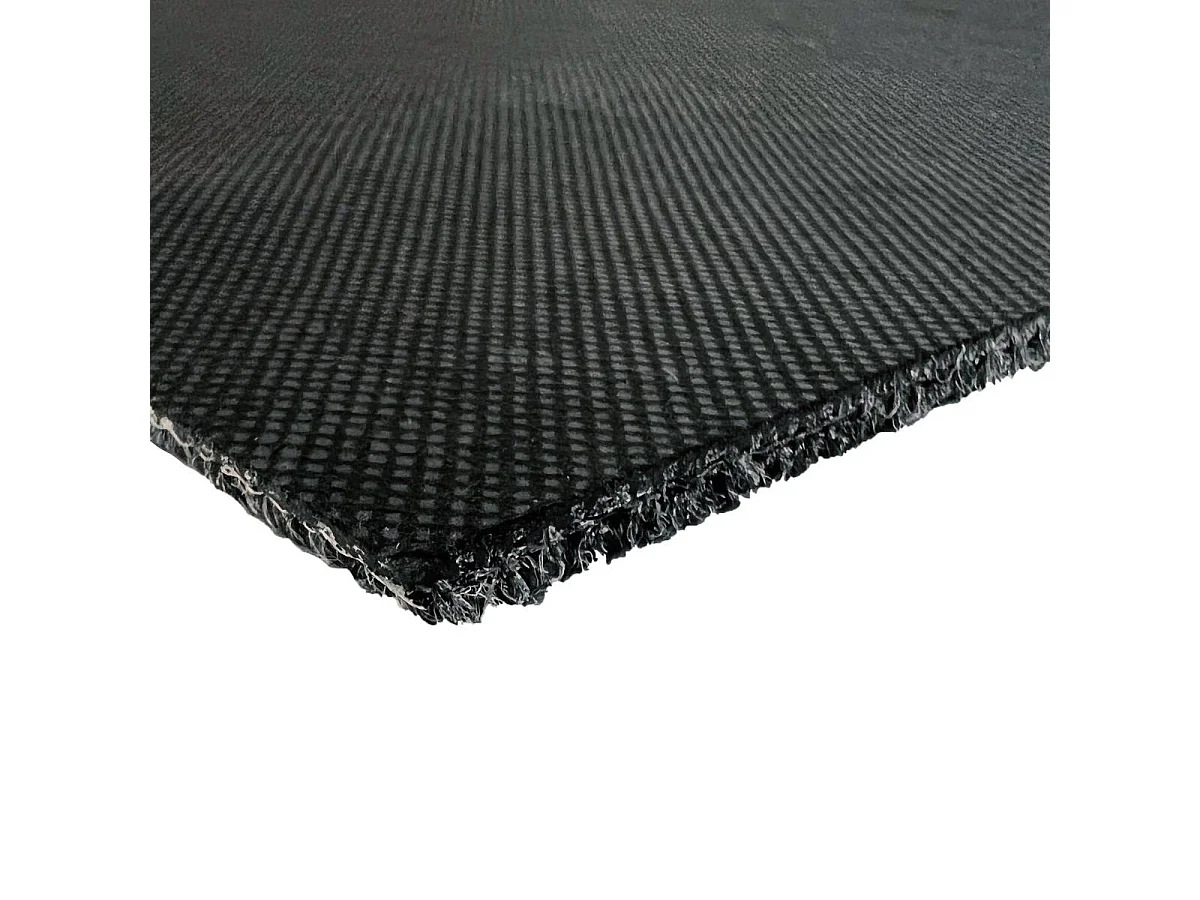 Dalle de Moquette Couleur Charbon Noir, 20 Dalles de 50cm x 50cm (5m²)