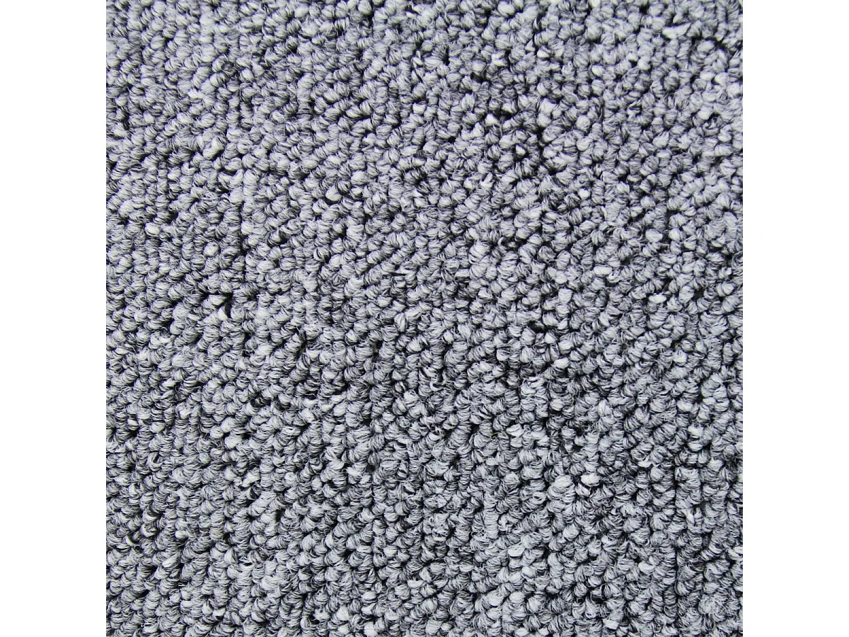 Dalle de Moquette Couleur Gris Platine , 20 Dalles de 50cm x 50cm (5m²)
