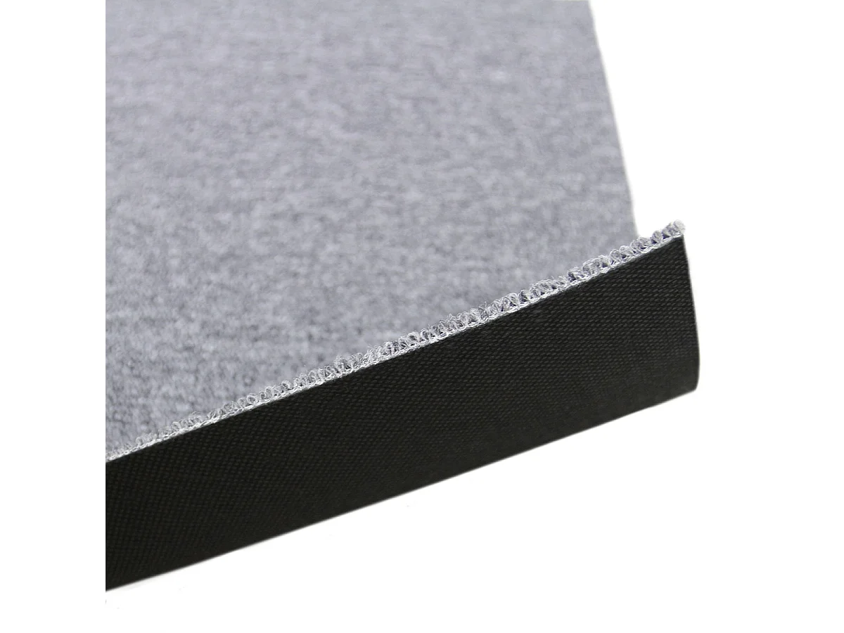 Dalle de Moquette Couleur Gris Platine , 20 Dalles de 50cm x 50cm (5m²)
