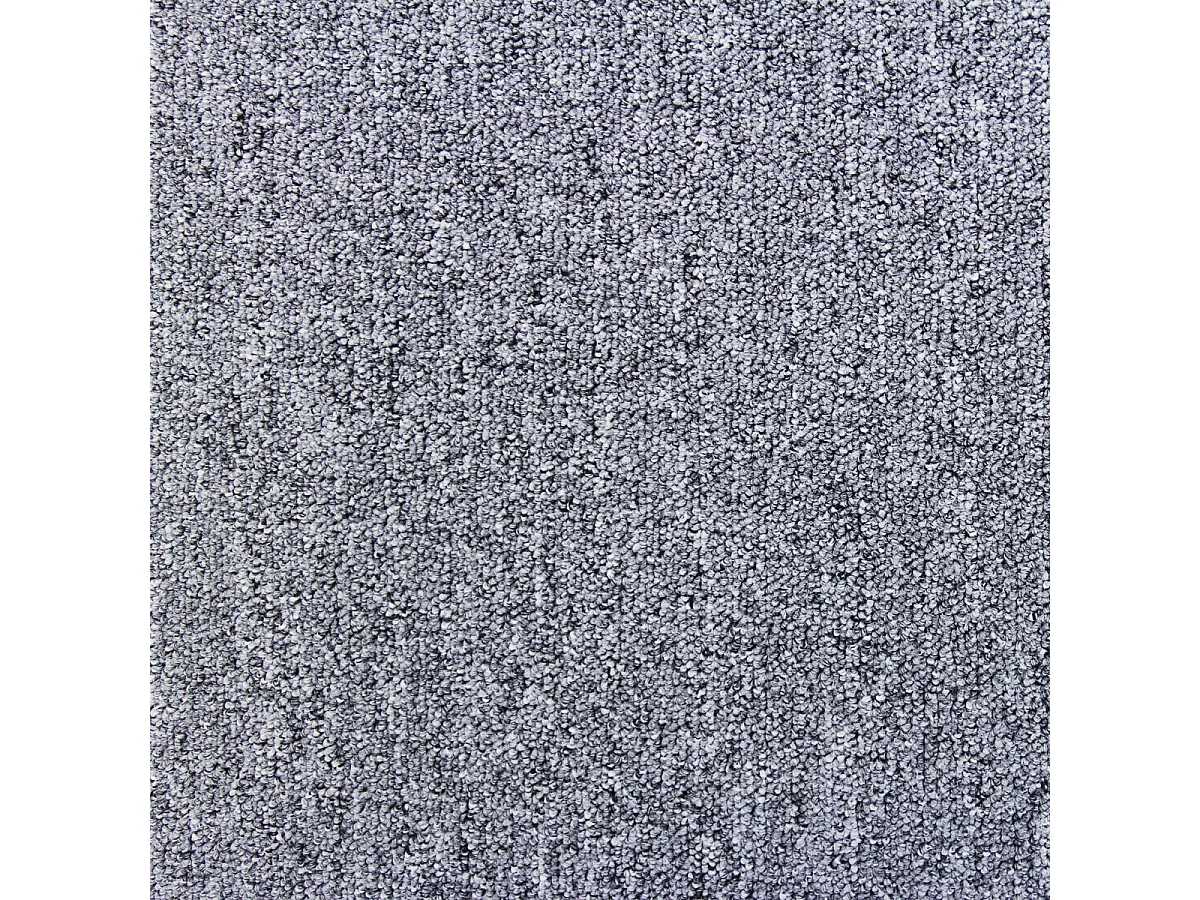 Dalle de Moquette Couleur Gris platine, 20 Dalles de 50cm x 50cm (5m²)