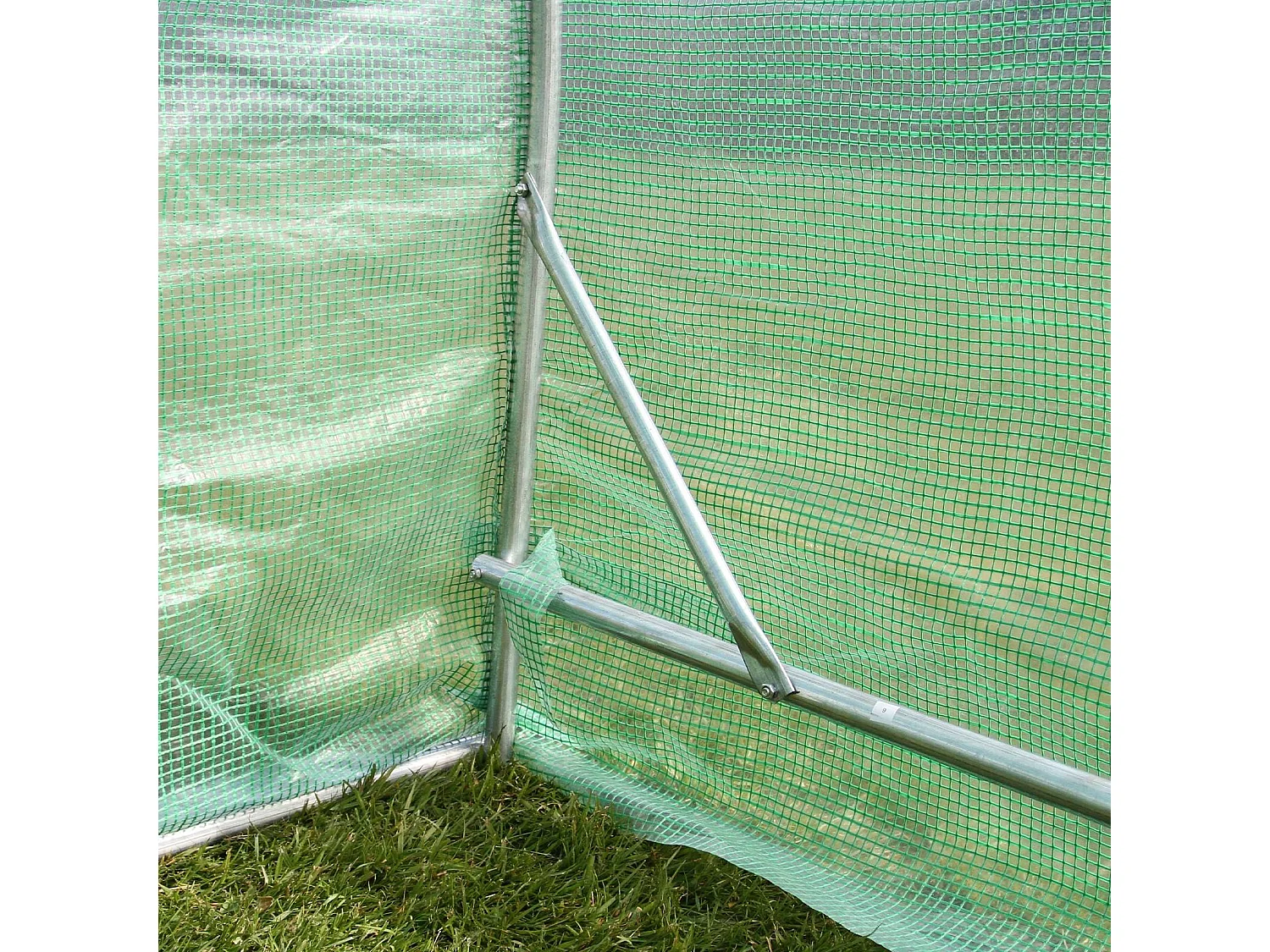Serre Polytunnel 25mm 3m x 2m