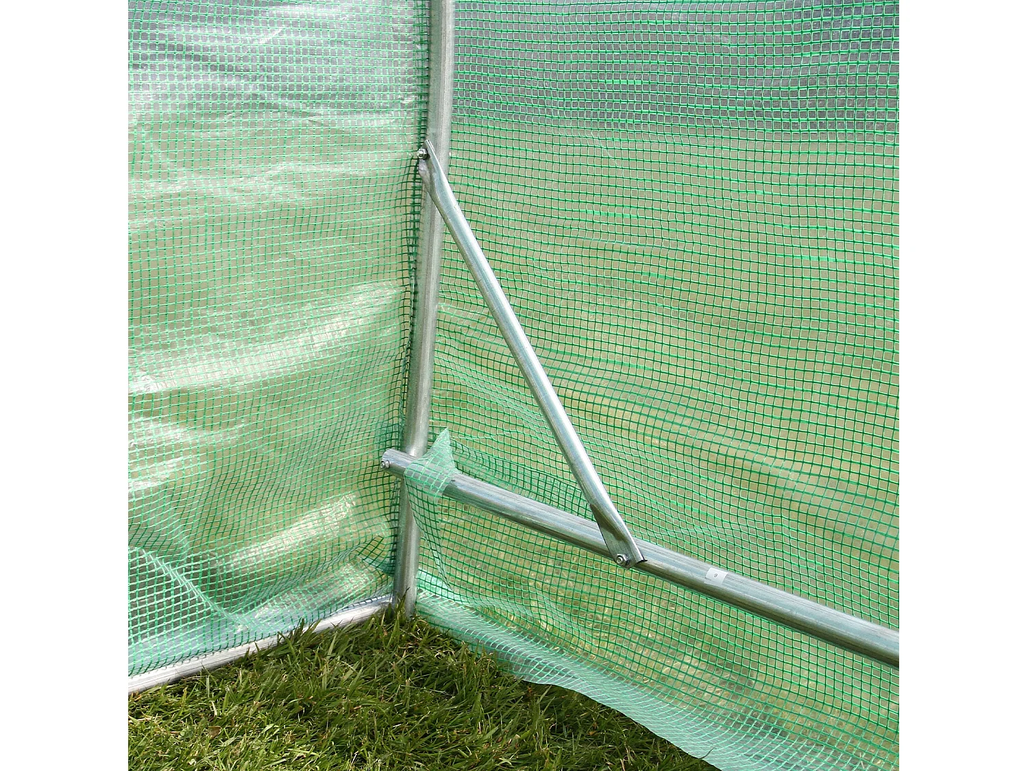 Serre Polytunnel 25mm 3m x 2m